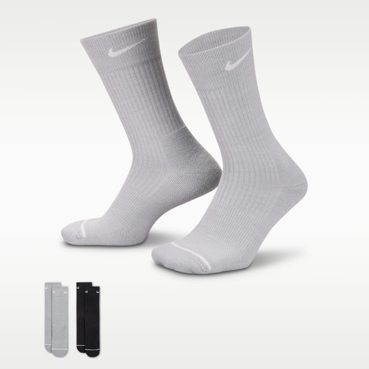 Nike Everyday Wool Calcetas acolchadas (2 pares)