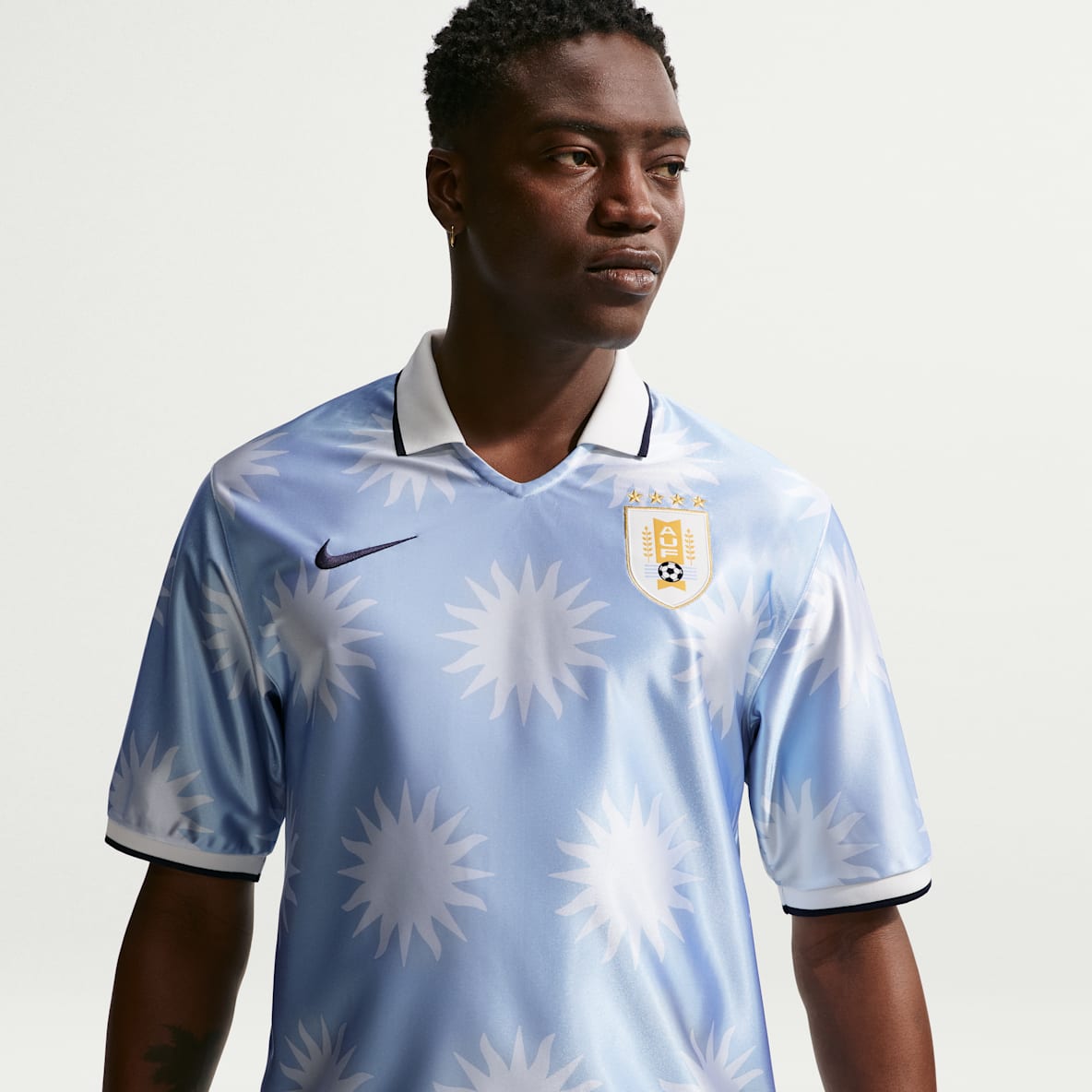 Uruguay Energy Playera de futbol de manga corta Nike Dri-FIT para hombre