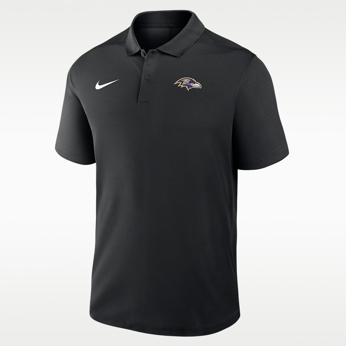 Baltimore Ravens Logo Victory Men's Nike Dri-FIT NFL Polo