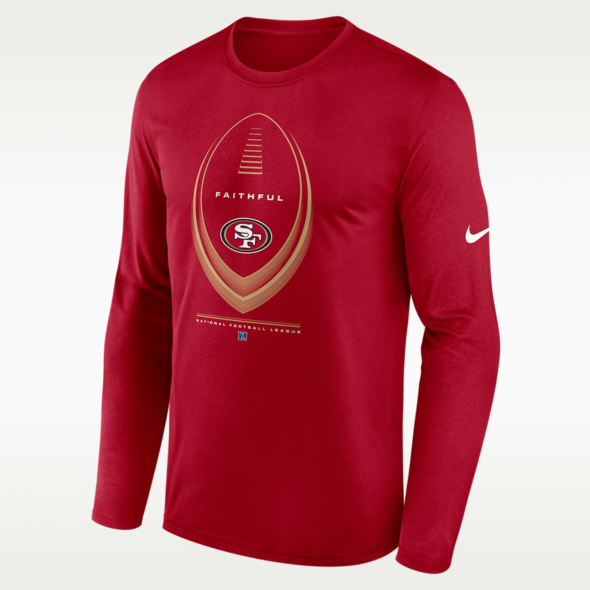 San Francisco 49ers Legend Icon Men's Nike Dri-FIT NFL Long-Sleeve T-Shirt