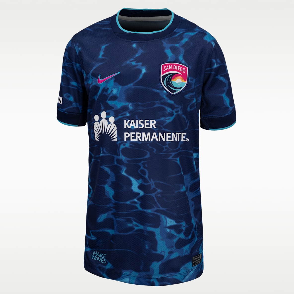 San Diego Wave FC Stadium Edition Big Kids' Nike Dri-FIT Replica Jersey