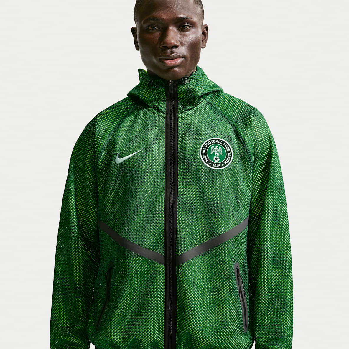 Nigeria Men's Nike Dri-FIT Soccer Anthem Jacket