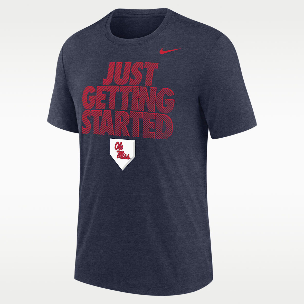 Nike College (Ole Miss Rebels) Men's Short-Sleeve Baseball T-Shirt