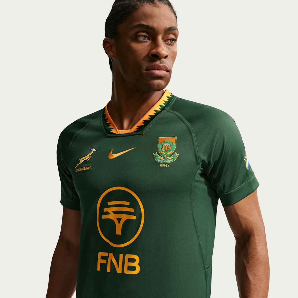 Springboks Men's Rugby Home Replica Shirt