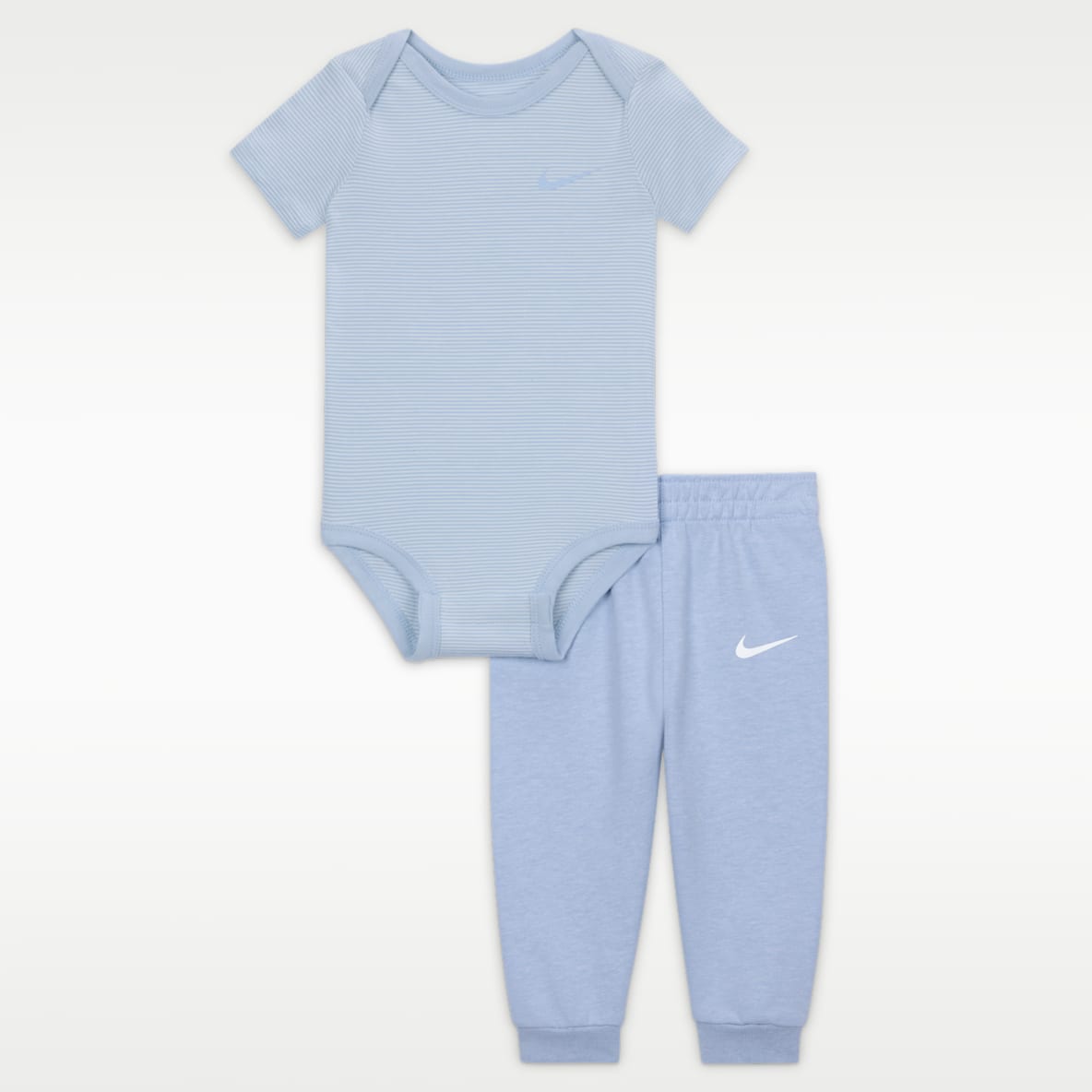 Nike Baby Striped Bodysuit and Joggers Set