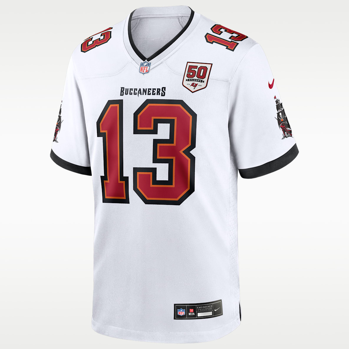 Mike Evans Tampa Bay Buccaneers 50th Anniversary Men's Nike NFL Game Jersey