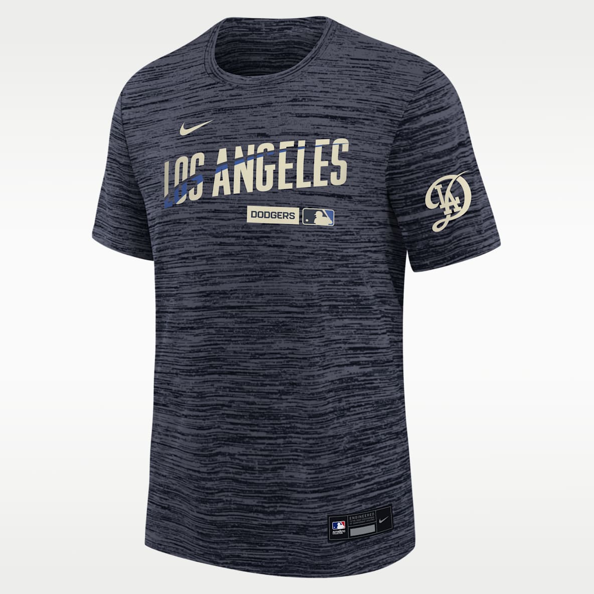 Los Angeles Dodgers Authentic Collection City Connect Veloctiy Big Kids' Nike Dri-FIT MLB T-Shirt