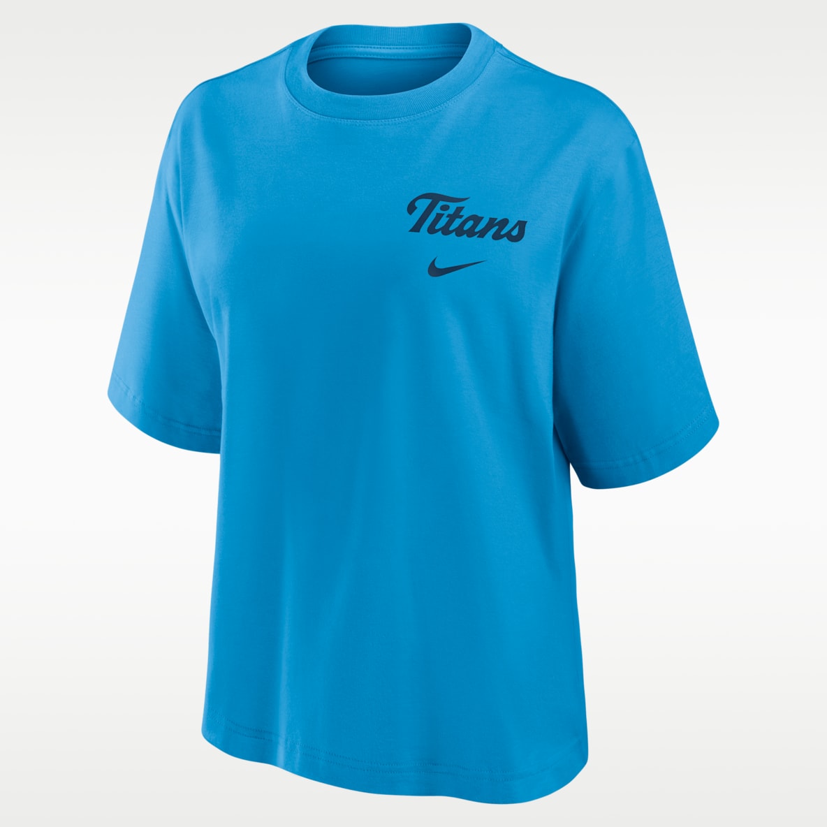 Tennessee Titans Rivalries Collection Boxy Women's Nike NFL T-Shirt