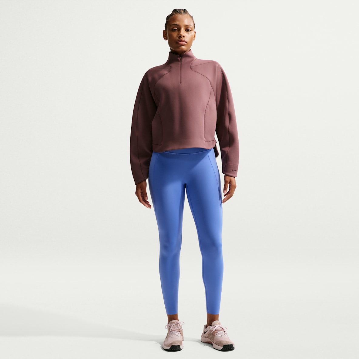 Nike Universa Legging 7/8 taille haute sans couture avant pour femme