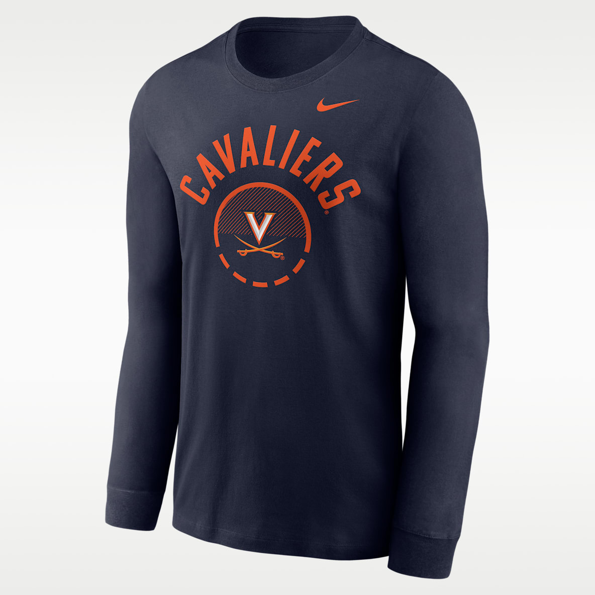 Virginia Basketball Shoot Around Legend Men's Nike Dri-FIT College Long-Sleeve T-Shirt