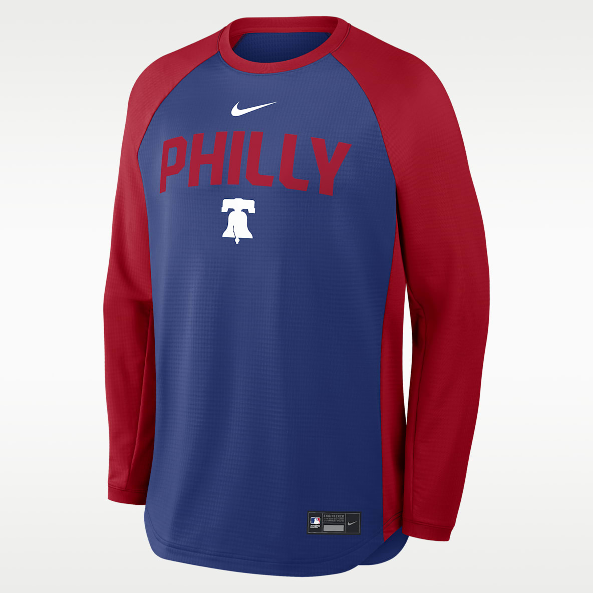 Philadelphia Phillies Authentic Collection Men's Nike Dri-FIT Pullover Crew