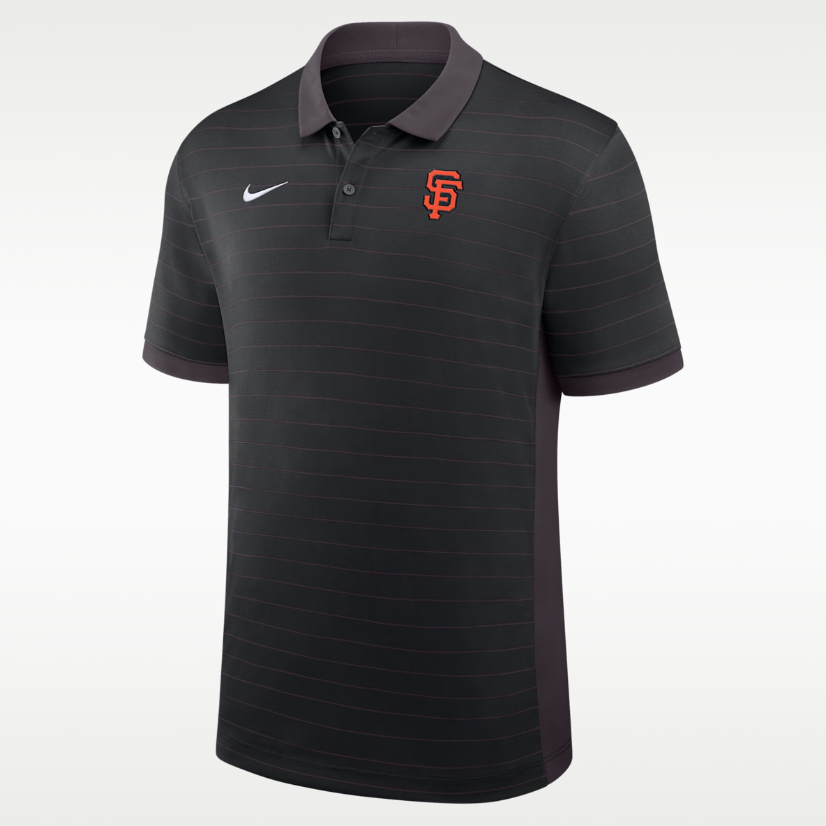 San Francisco Giants Authentic Collection Striped Victory Men's Nike Dri-FIT MLB Polo