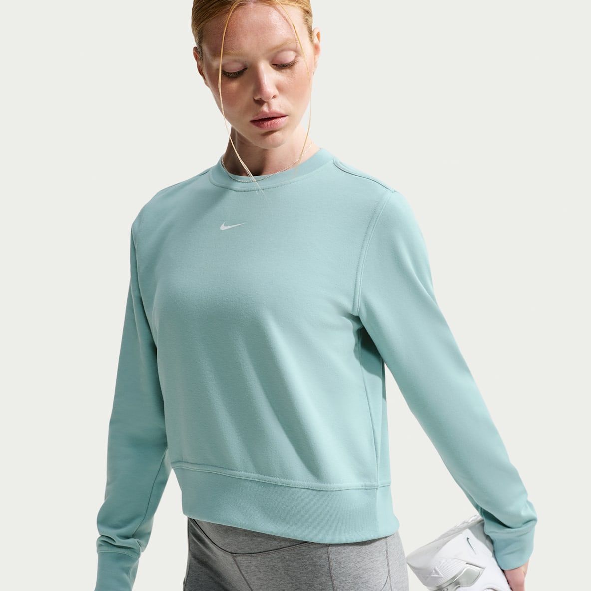 Nike Dri-FIT One Women's Crew-Neck French Terry Sweatshirt