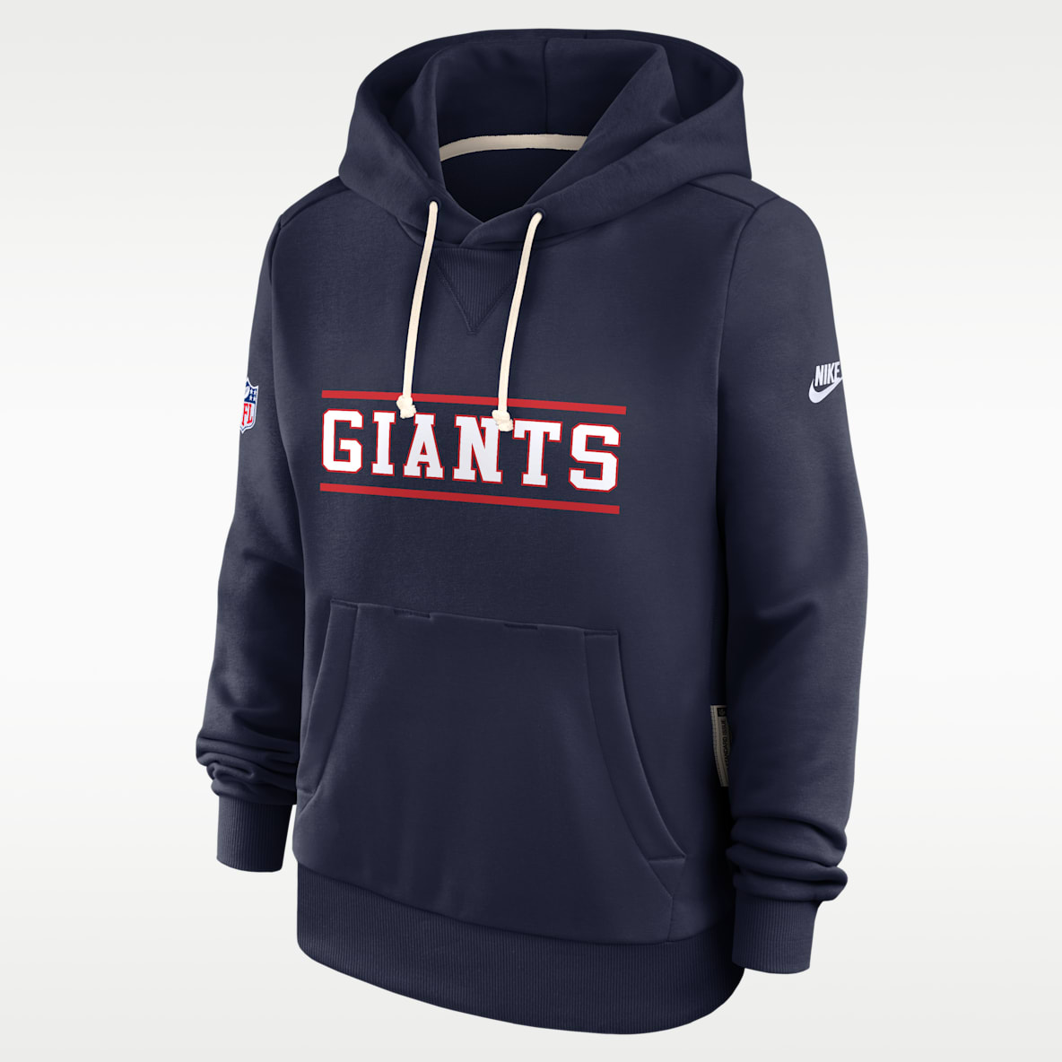 New York Giants Sideline Standard Issue Alt Women's Nike Dri-FIT NFL Pullover Hoodie