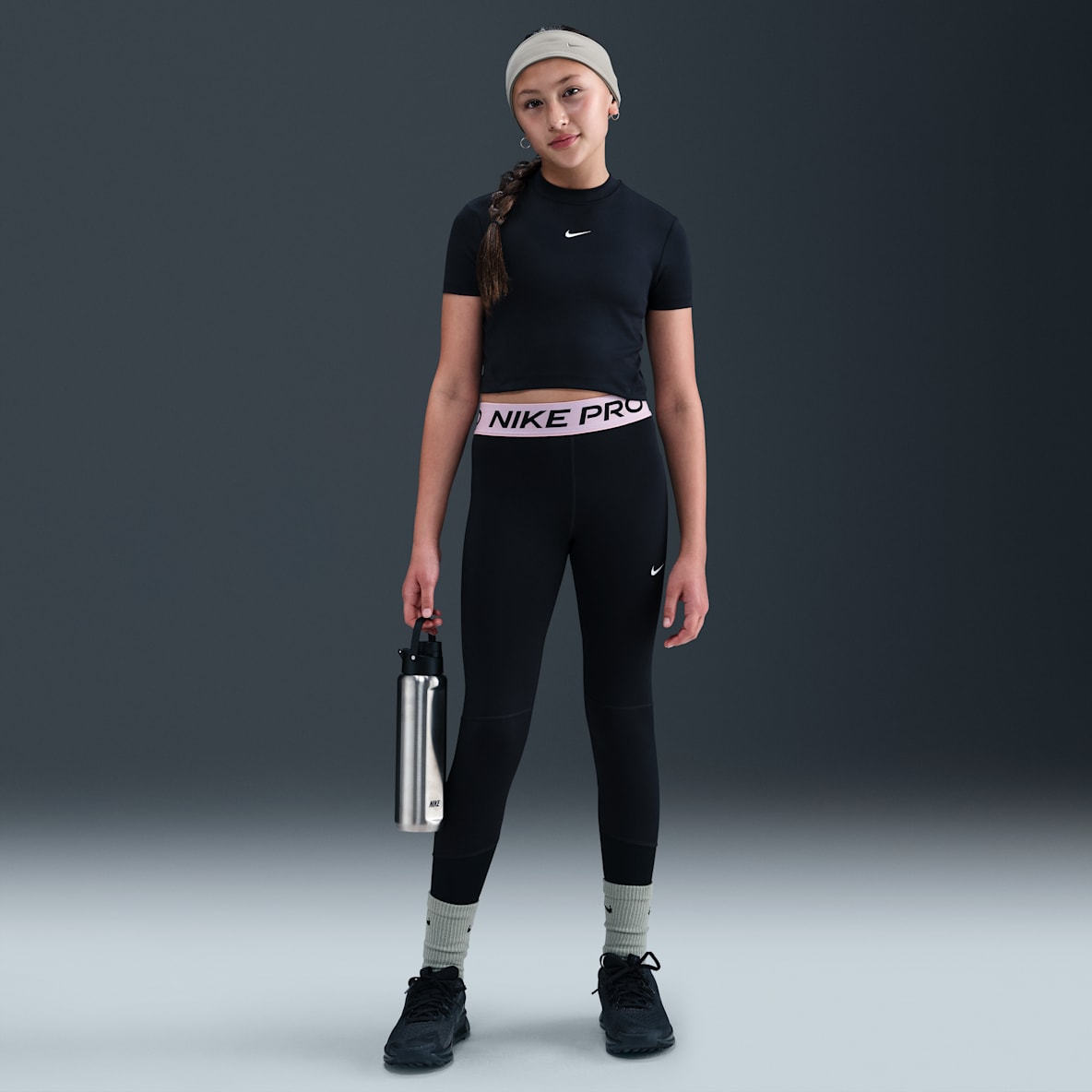 Nike Pro Dri-FIT Leggings para niña talla grande
