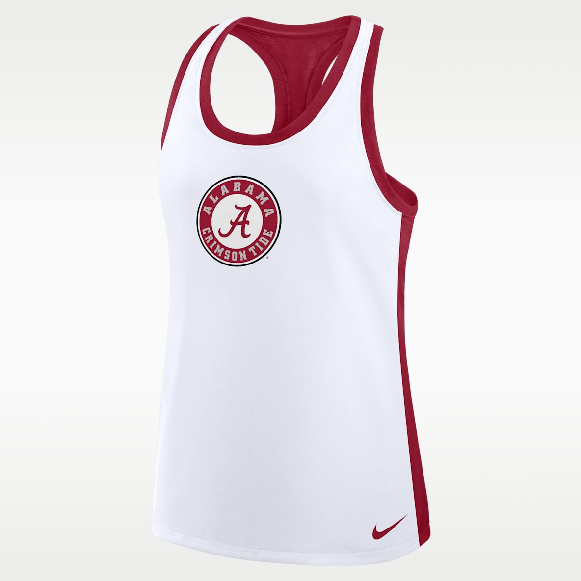 Alabama Camiseta de tirantes universitaria Nike Dri-FIT con espalda deportiva para mujer