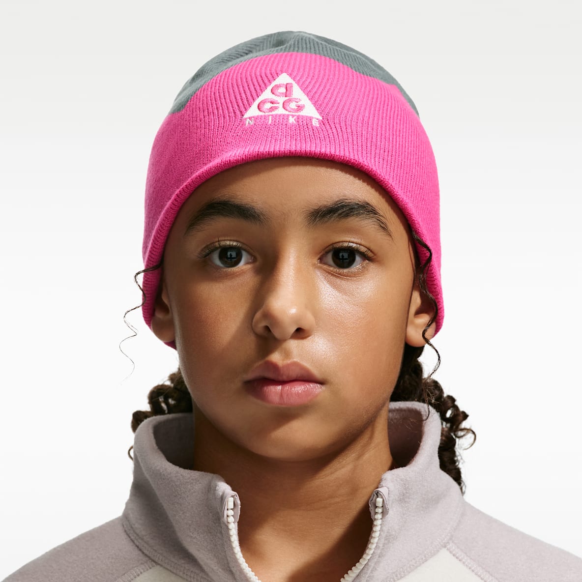 ACG Big Kids' Block Peak Beanie