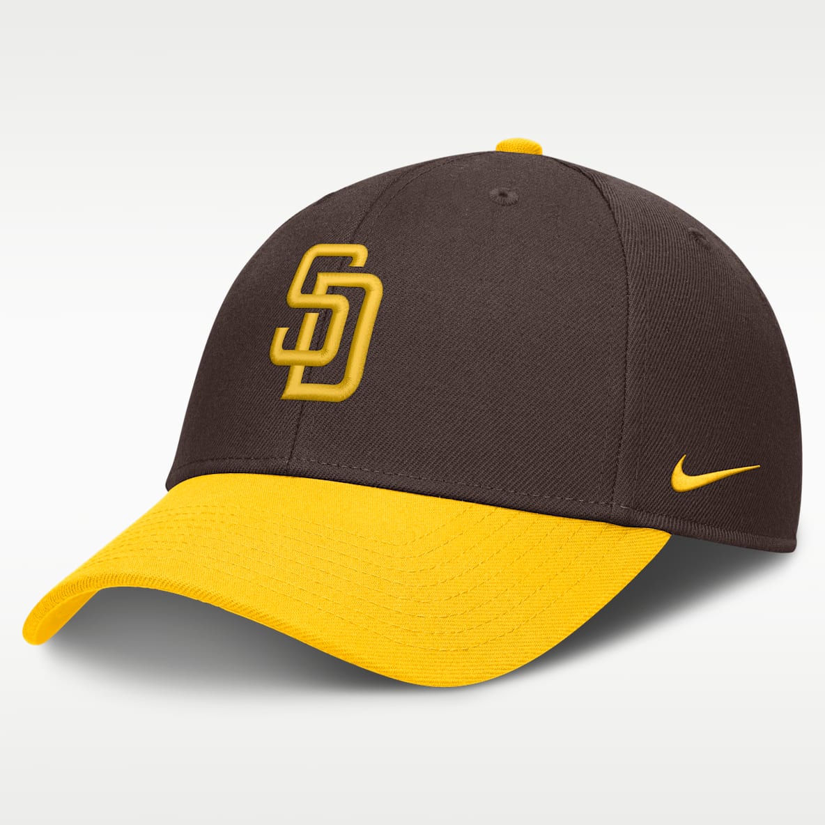 San Diego Padres Gorra con broche a presión Nike de la MLB Evergreen para hombre