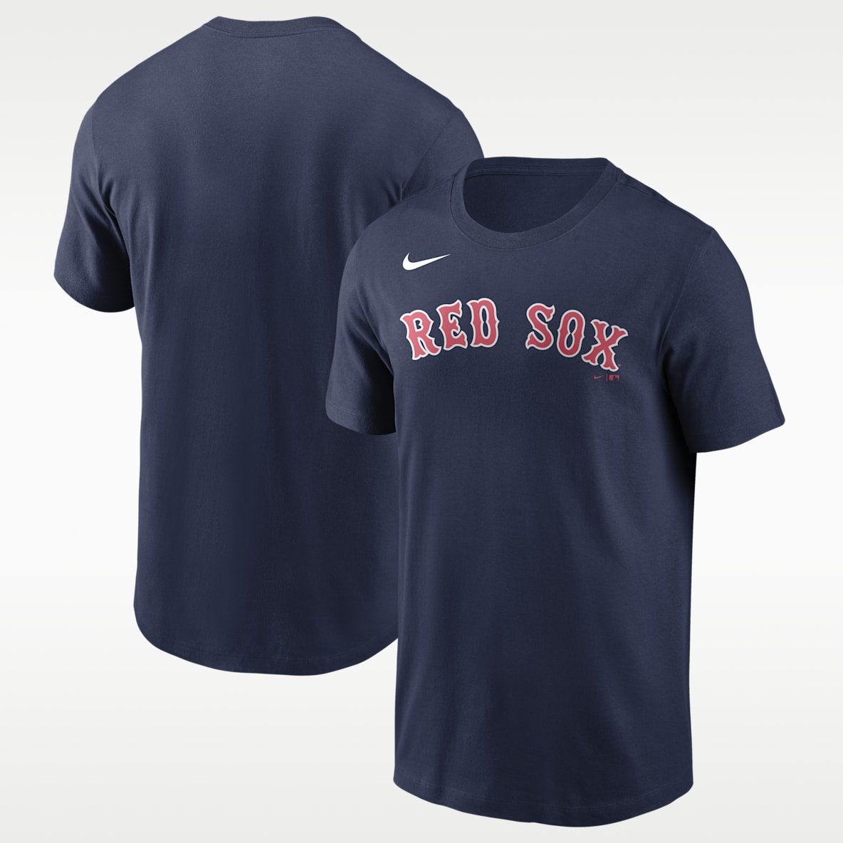 Boston Red Sox Playera marca denominativa Nike de la MLB de algodón para hombre