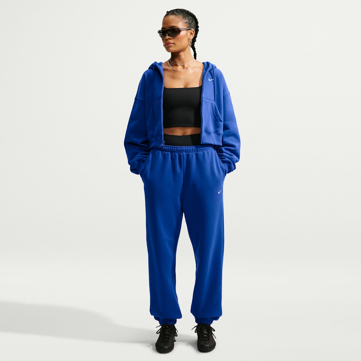 Nike Studio Fleece Medium Weight Women's High-Rise Oversized Cuffed Pants