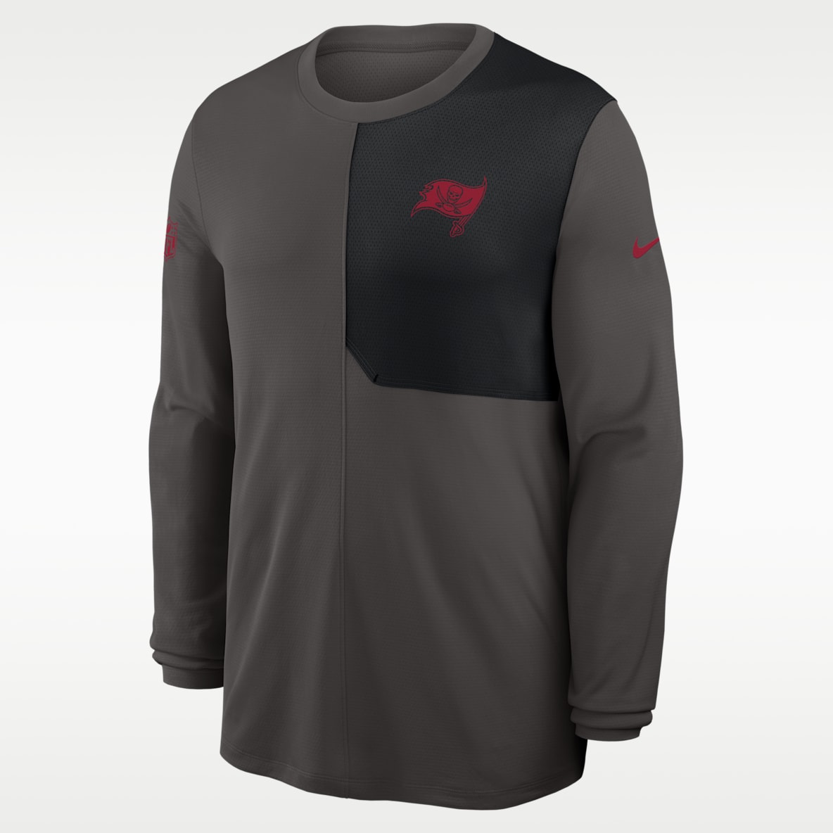 Tampa Bay Buccaneers Sideline Coach Men's Nike Dri-FIT NFL Long-Sleeve Top