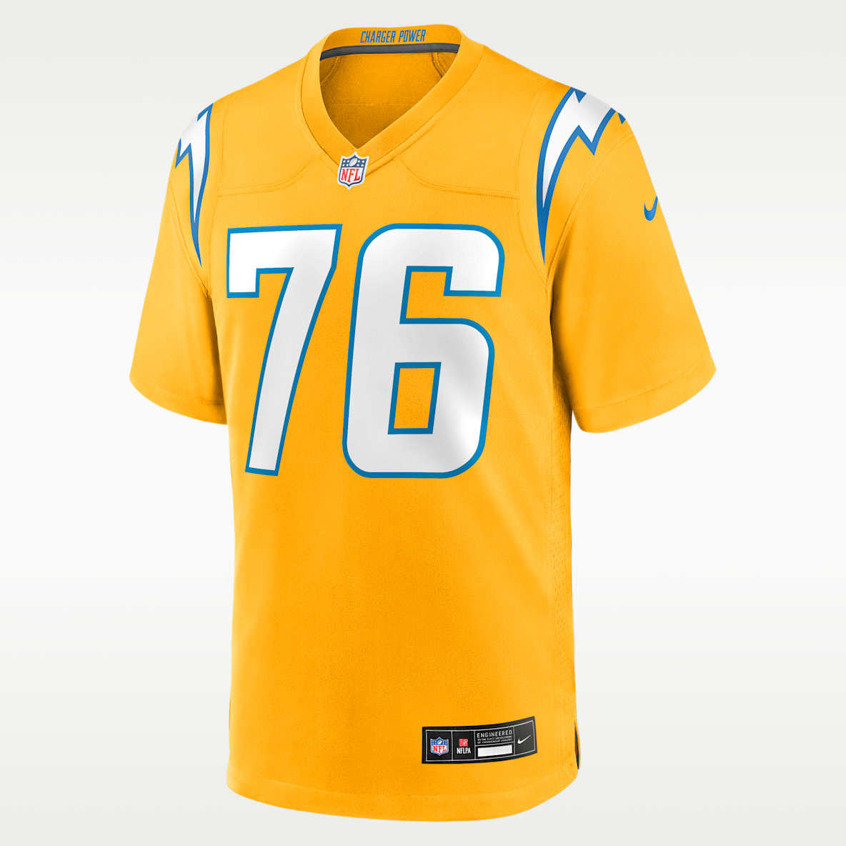 Joe Alt Los Angeles Chargers Men's Nike NFL Game Jersey