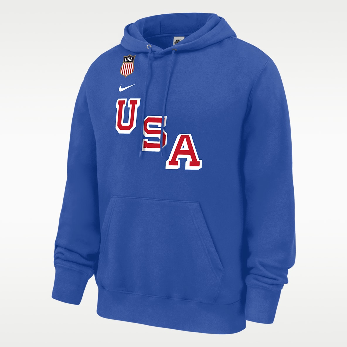 Clayton Keller Nike USA Olympic Team 2026 "Gold Medal" Sudadera con gorro sin cierre para hombre