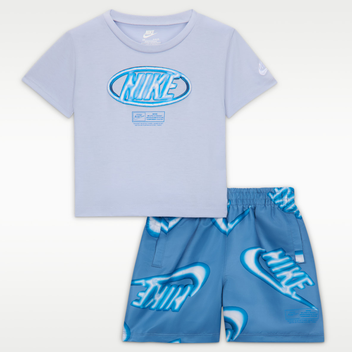 Nike Sportswear Club Baby 2-Piece Floatie T-Shirt and Shorts Set