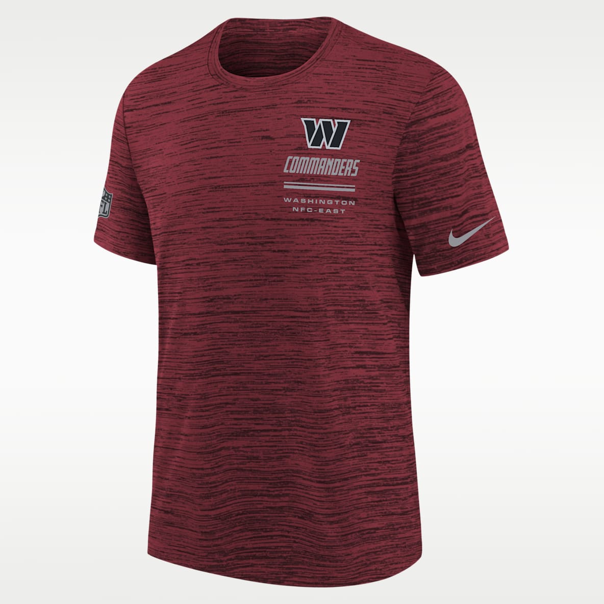 Washington Commanders Sideline Team Issue Velocity Playera Nike Dri-FIT de la NFL para niños talla grande