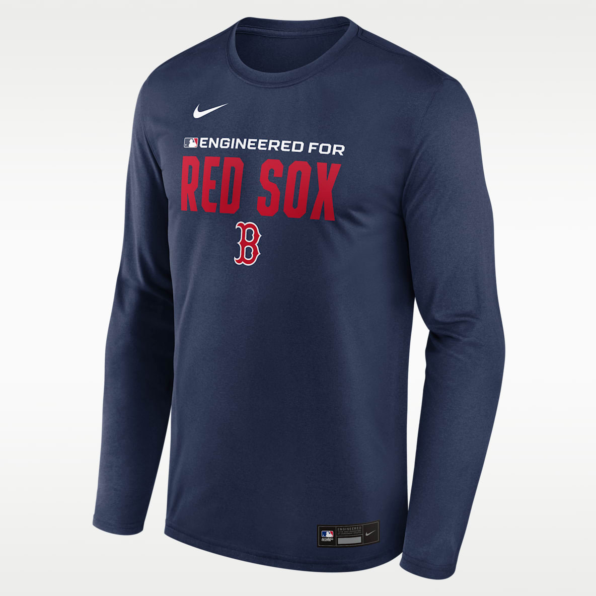 Boston Red Sox Authentic Collection Team Issue Playera de manga larga Nike Dri-FIT de la MLB para hombre