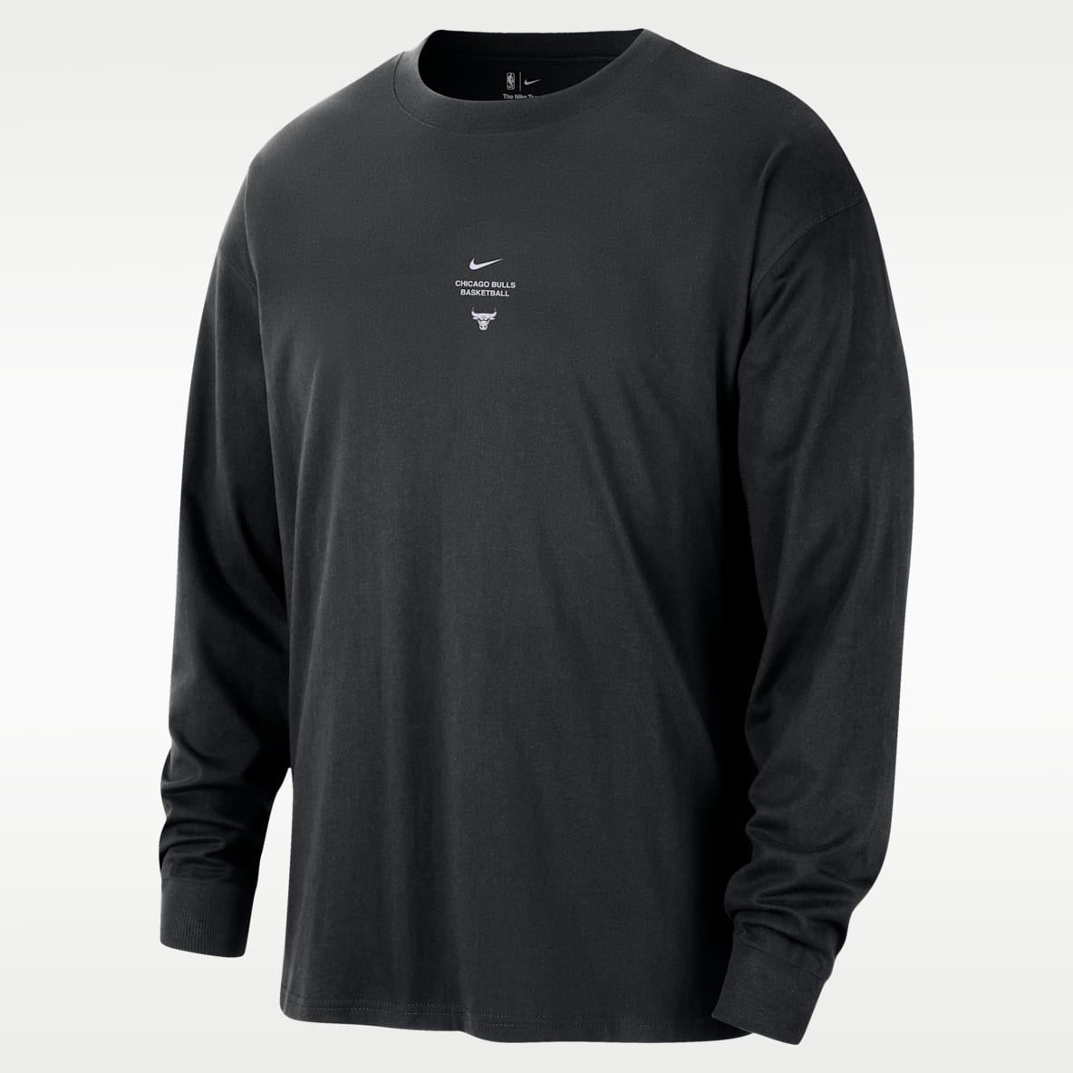 Chicago Bulls Standard Issue Nike Men's Dri-FIT Long-Sleeve Basketball Top