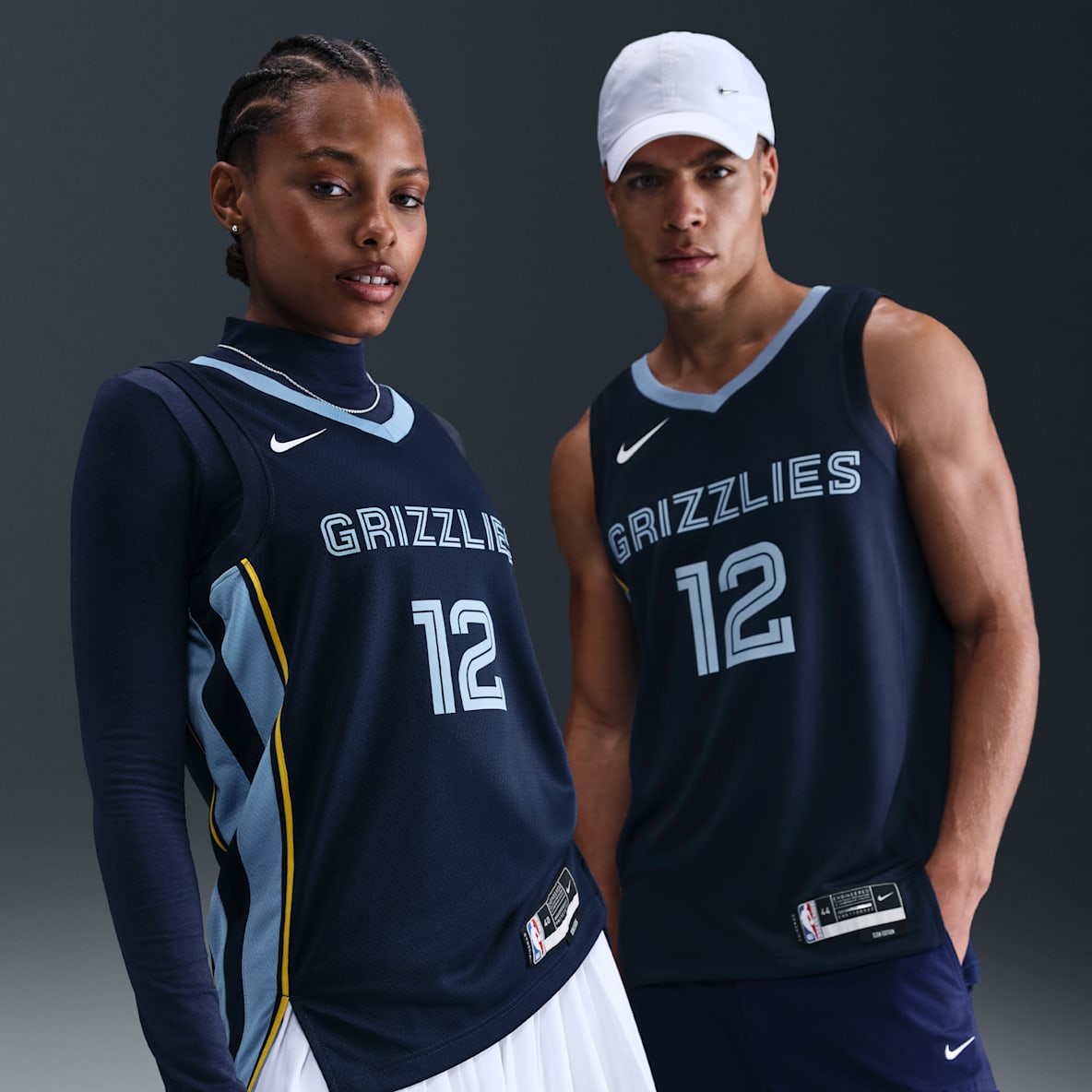 Memphis Grizzlies Icon Edition Nike Dri-FIT Swingman NBA-jersey voor heren