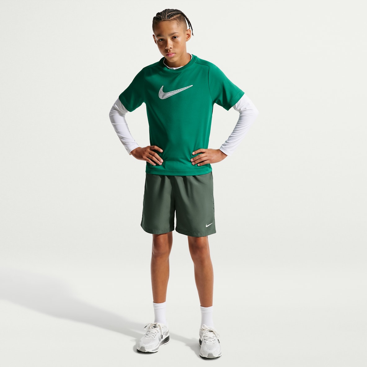 Nike Multi Big Kids' (Boys') Dri-FIT Woven Shorts