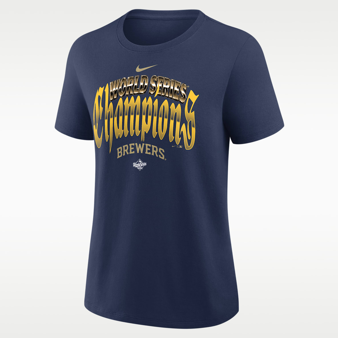 Milwaukee Brewers 2026 World Series Champions Prize Women's Nike MLB T-Shirt