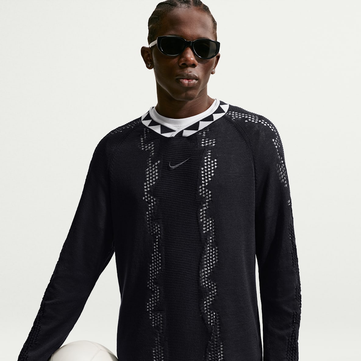 Nigeria Energy Men's Nike Football Knit Long-Sleeve Shirt