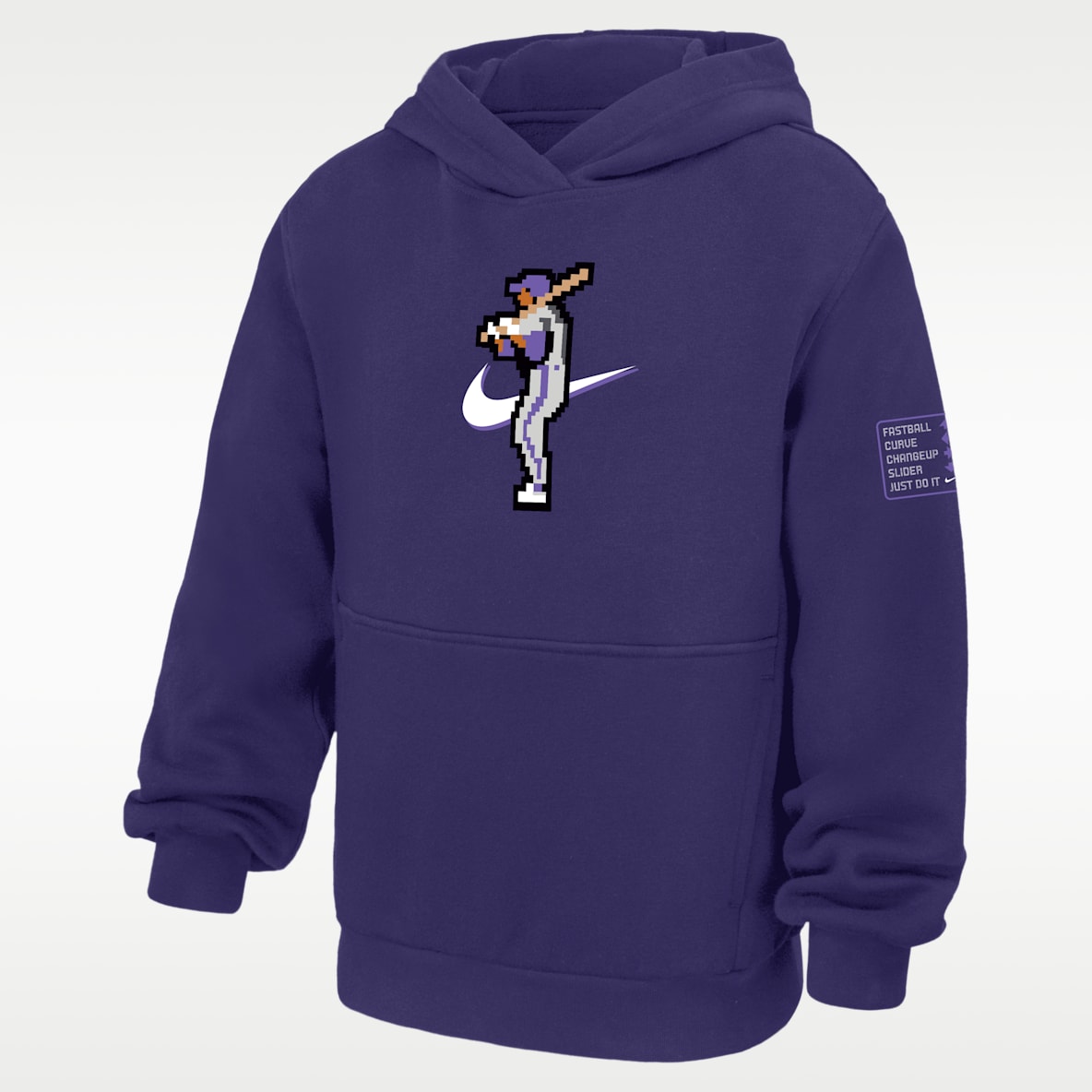 Nike Sportswear Club Fleece Sudadera con gorro sin cierre de béisbol para niño talla grande