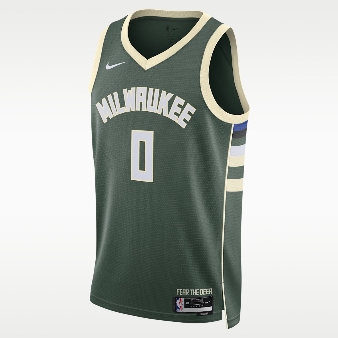 Damian Lillard Milwaukee Bucks Icon Edition Men's Nike Dri-FIT NBA Swingman Jersey