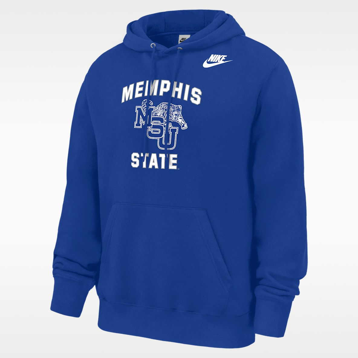 Memphis Tigers Club Men's Nike Football Fleece Pullover Hoodie