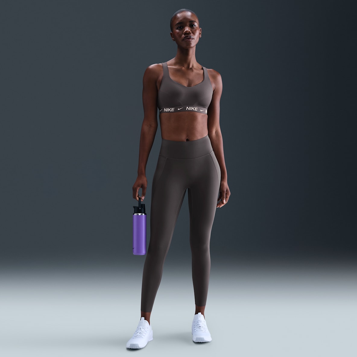 Nike Universa Damskie legginsy 7/8 z wysokim stanem bez przedniego szwu