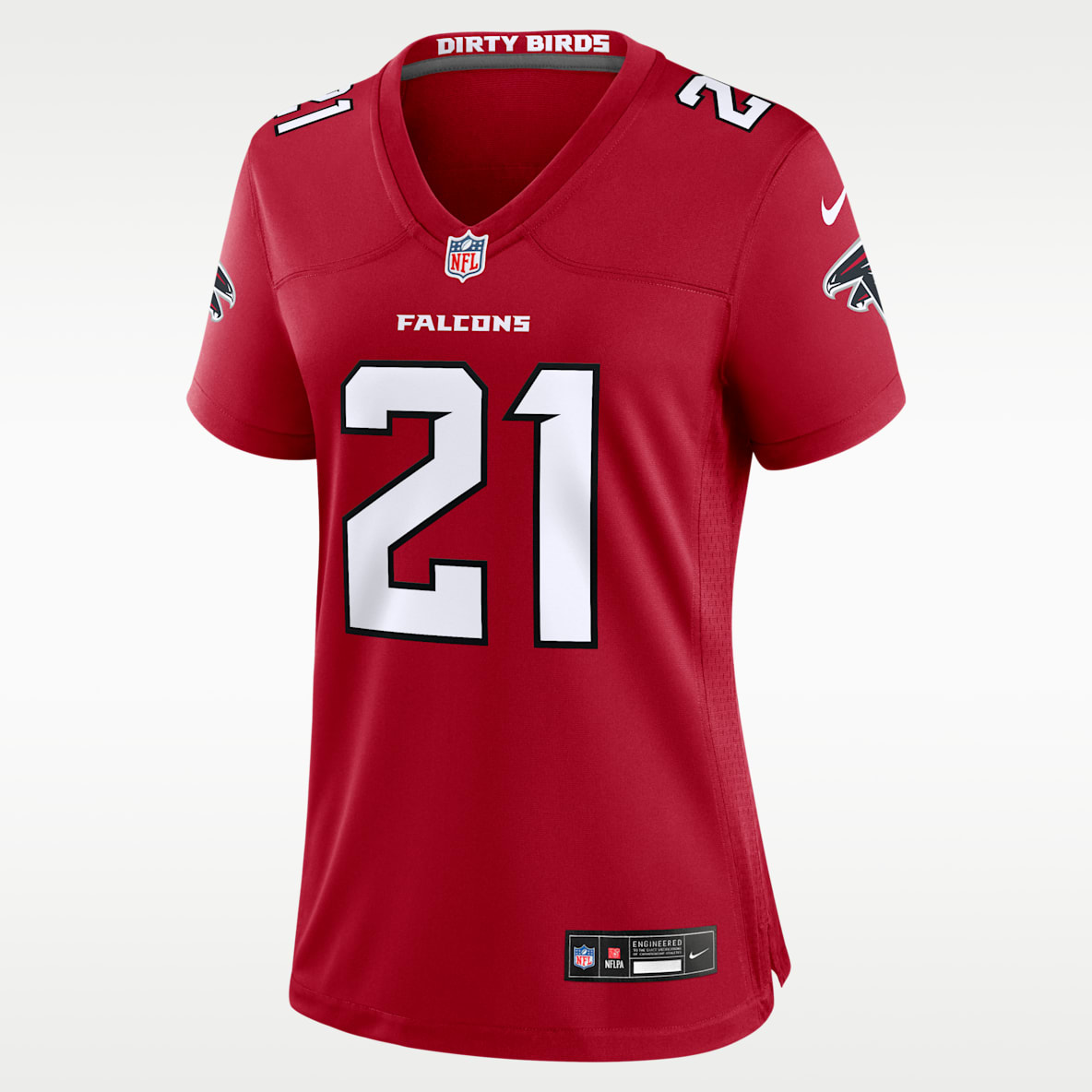 Deion Sanders Atlanta Falcons Retired Women's Nike NFL Game Jersey