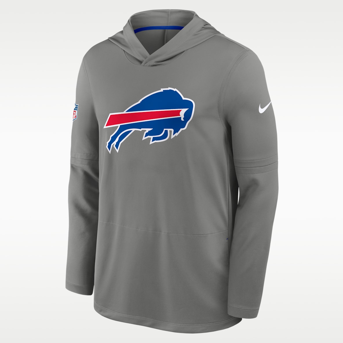 Buffalo Bills Alt Playera de manga larga Nike Dri-FIT de la NFL con gorro para hombre