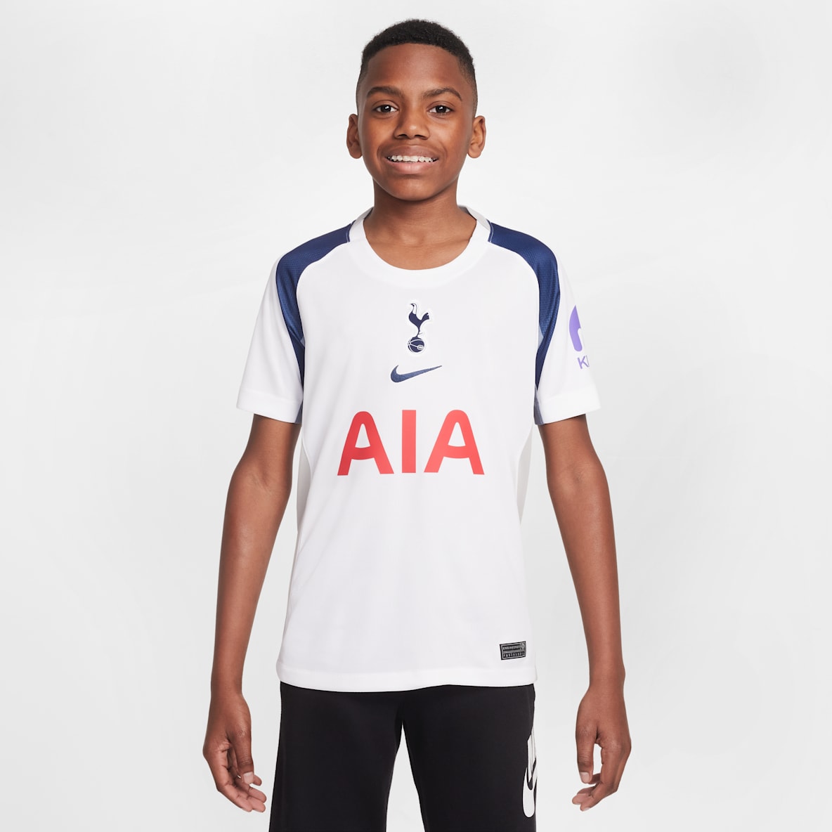 Tottenham Hotspur 2025/26 Stadium Home Older Kids' Nike Dri-FIT Football Replica Shirt