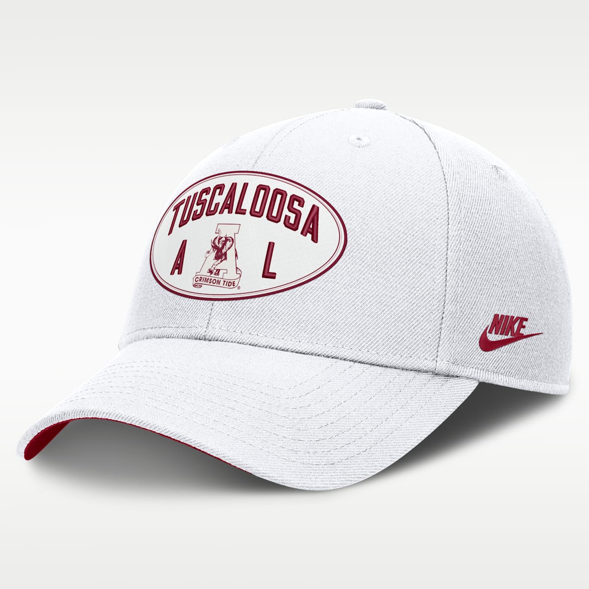 Alabama Legacy Letter & Location Rise Men's Nike Dri-FIT College A-Frame Adjustable Hat