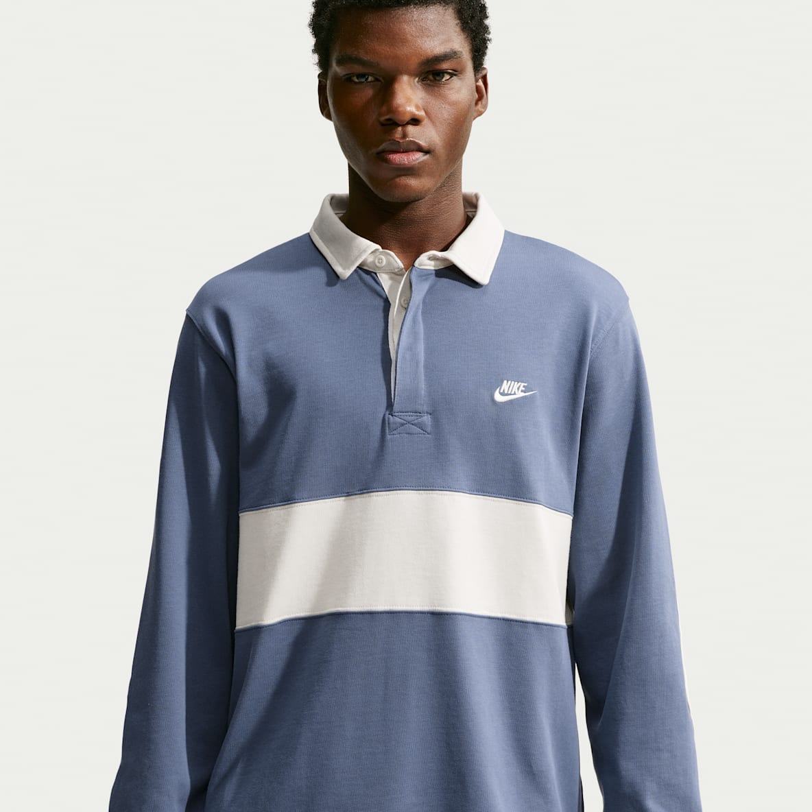 Nike Club Men's Long-Sleeve Rugby Top