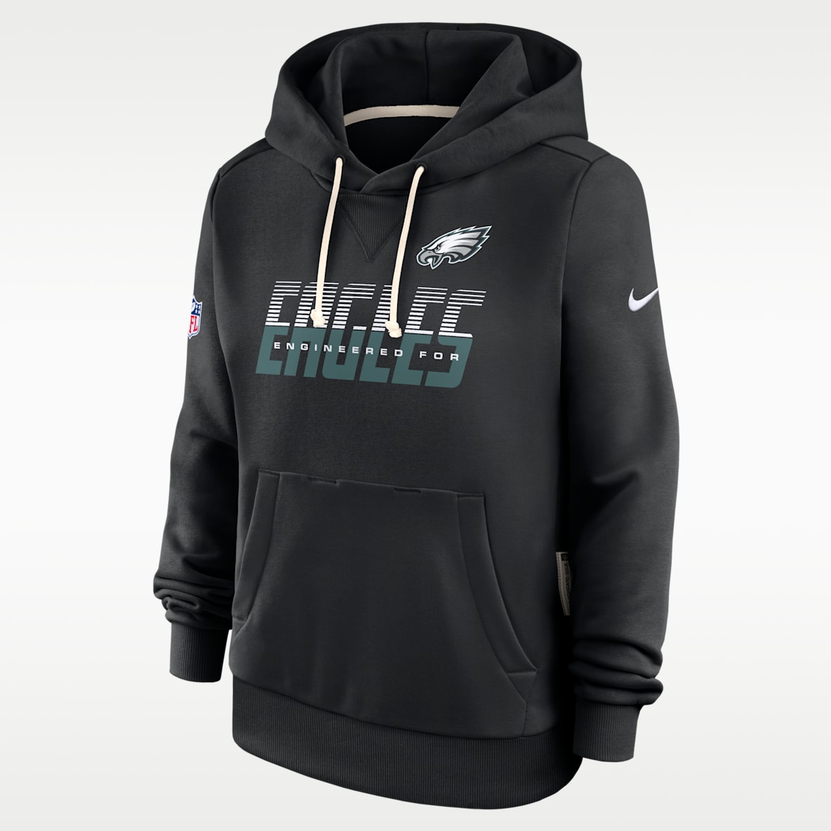 Philadelphia Eagles Sideline Standard Issue Women's Nike Dri-FIT NFL Pullover Hoodie