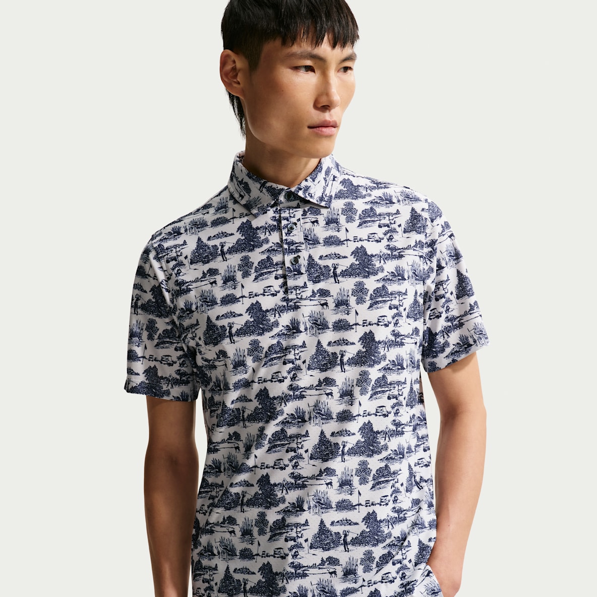 Nike Tailored 機能 男款 Dri-FIT 高爾夫球衫