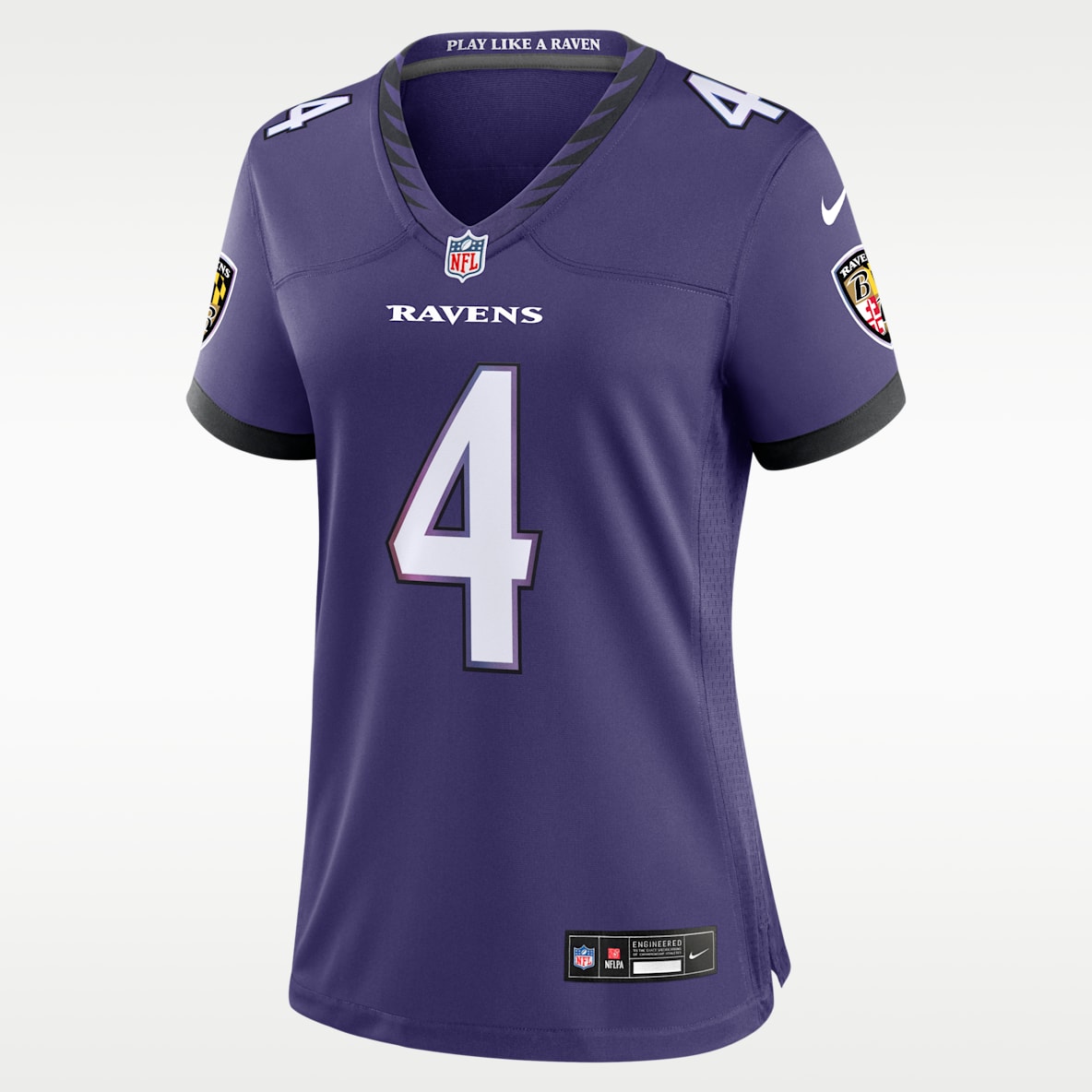 Zay Flowers Baltimore Ravens Women's Nike NFL Game Jersey