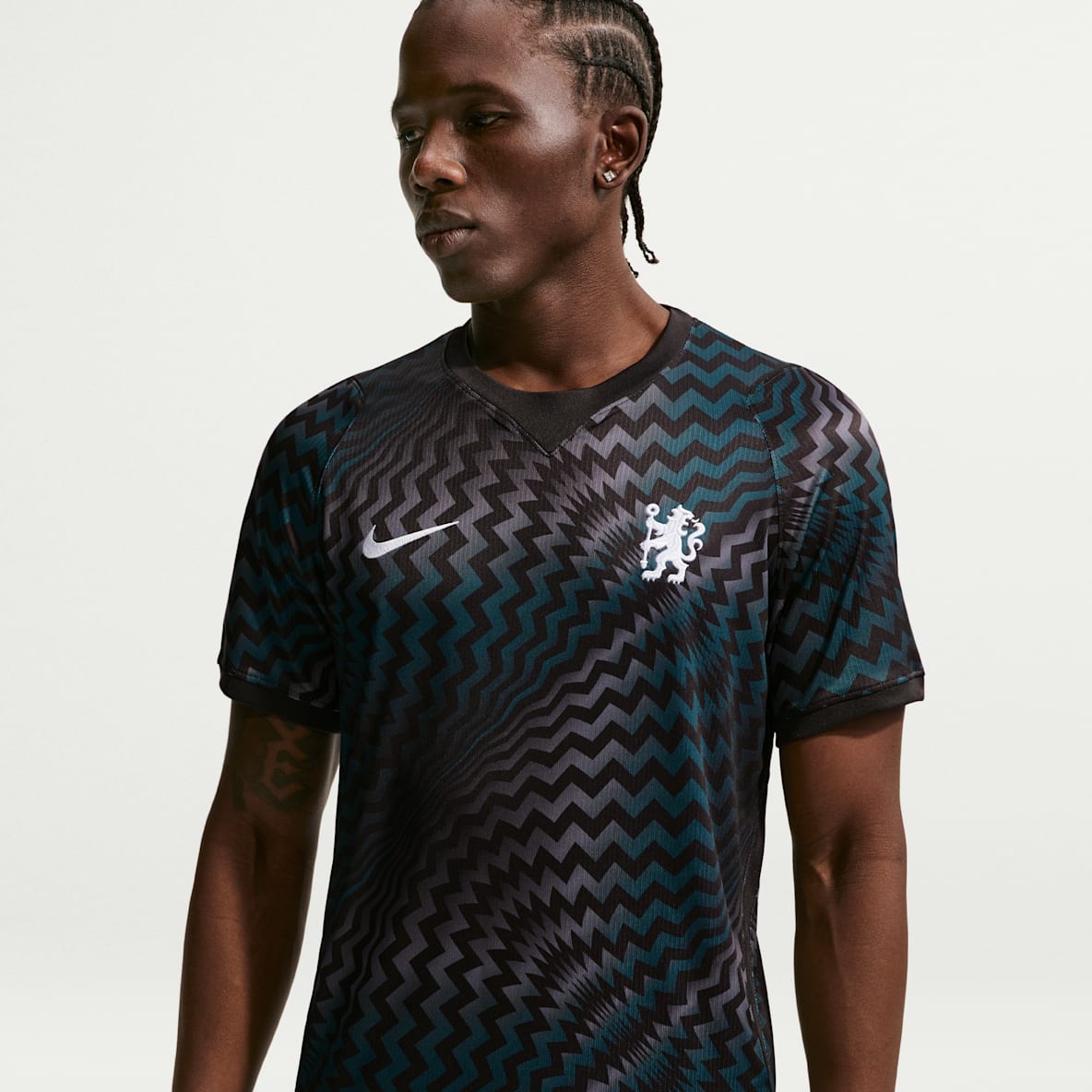 Chelsea FC 2026/27 Stadium Goalkeeper Men's Nike Dri-FIT Soccer Short-Sleeve Replica Jersey