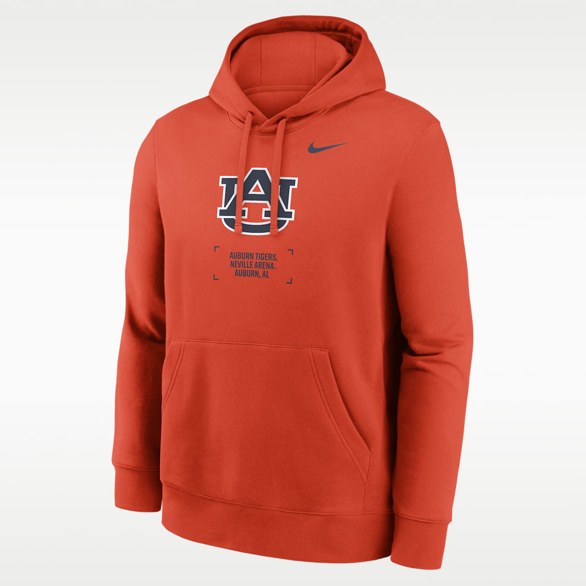 Auburn Club Basketball 2-Hit Men's Nike College Pullover Hoodie