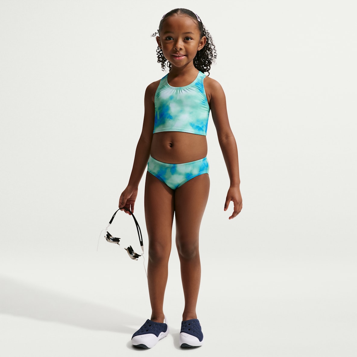 Nike Swim Little Kid's (Girls') Long Sleeve Hydroguard + Midkini Set